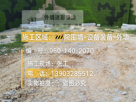 昌江迷彩漆喷涂方法（通用 + 数码专项